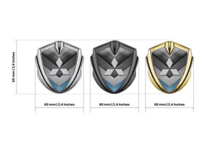 Mitsubishi Emblema Silicona Insignia Selecta Esquema Deriva Vista